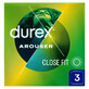 Durex Arouser, gerippte Kondome, 3 St&#252;ck