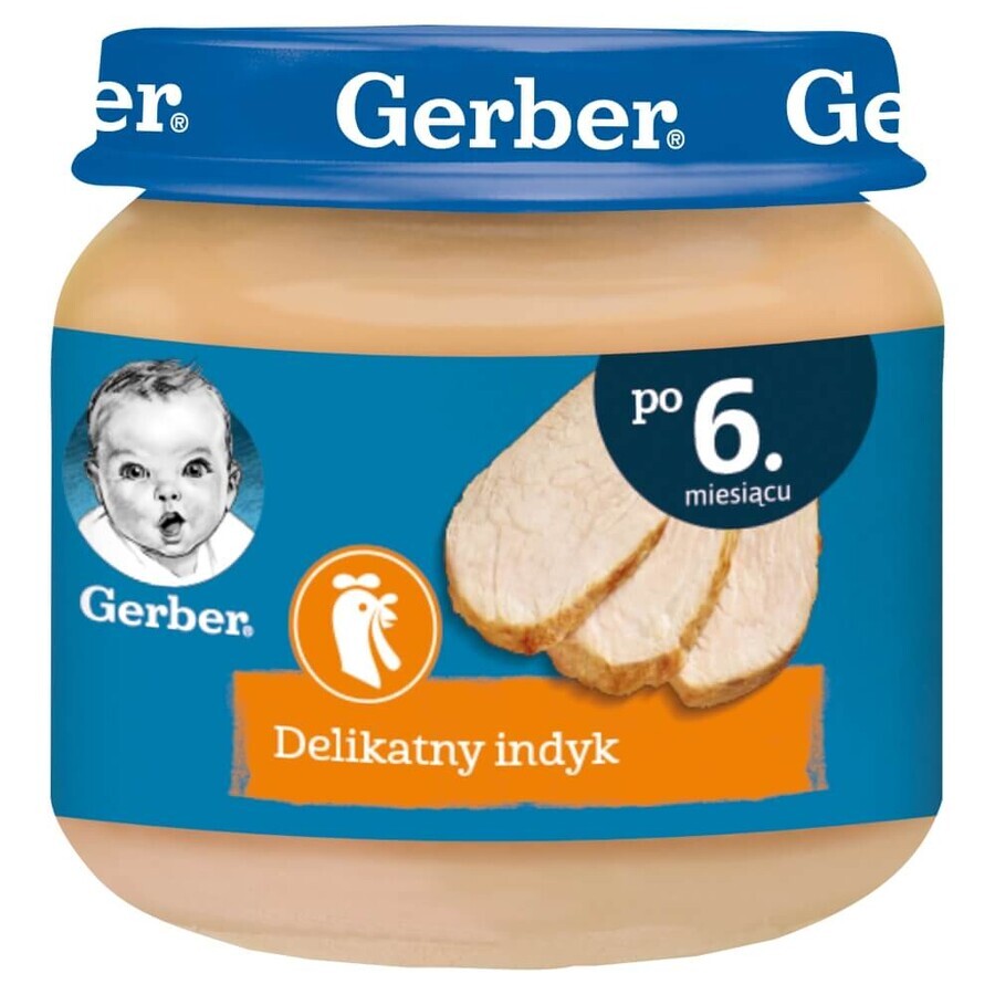 Gerber Lunch, zarte Pute, ab 6 Monaten, 80 g