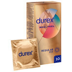 Durex Real Feel, préservatifs lisses sans latex, 10 pièces