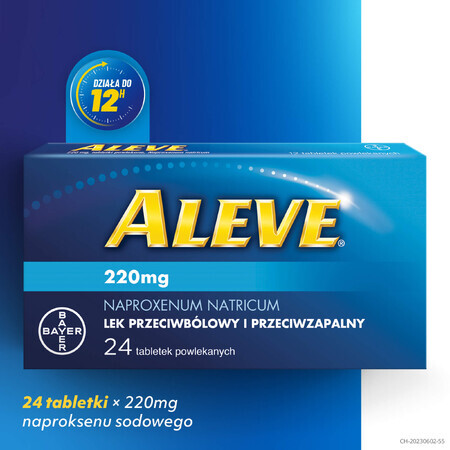 Aleve 220 mg, 24 Filmtabletten