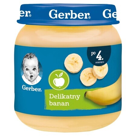 Gerber, Dessert, zarte Banane, nach 4 Monaten, 125 g