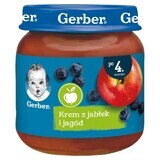 Gerber, Dessert, appel en bessencrème, na 4 maanden, 125 g