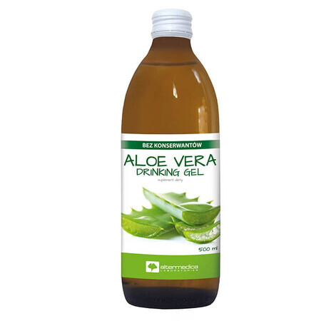 Alter Medica Aloe Vera Drinking Gel, suc de aloe vera, 500 ml