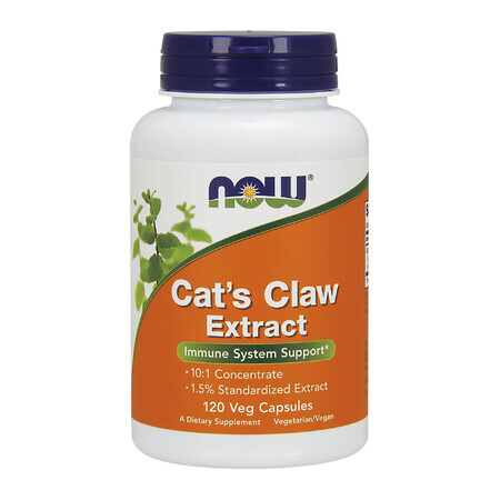 Now Foods, Cat's Claw Extract, Cat's Claw, 120 Capsules