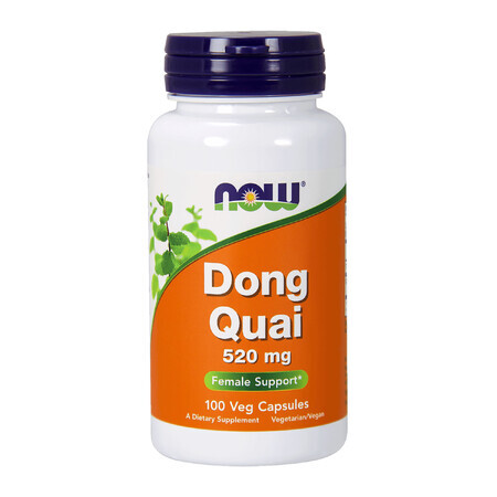 Now Foods Dong Quai, angelică chinezească, 100 capsule