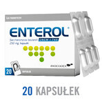 Enterol, 250 mg, 20 capsule