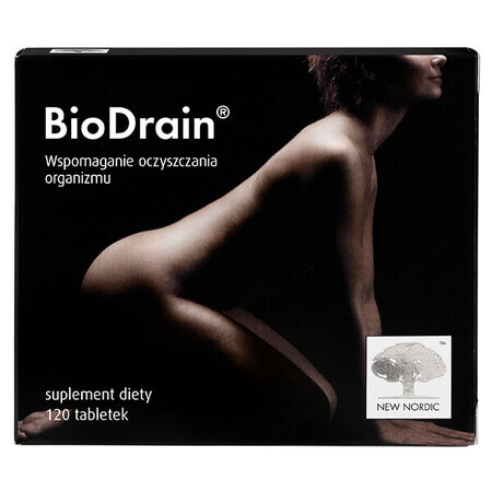 New Nordic Biodrain, 120 comprimate