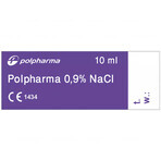 Polpharma 0.9% NaCl, sodium chloride solution, 10 ml x 100 vials