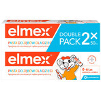 Elmex, pasta de dientes para niños con fluoruro de amina, 0-6 años, 2 x 50 ml