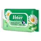 Hârtie igienică de catifea, umezită, mușețel &amp; Aloe Vera, cu clip, 42 bucăți