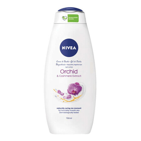 Orchid &amp; Cashmere 2 in 1 Shower Gel, 750 ml, Nivea