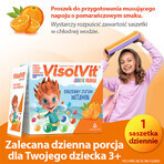 VisolVit Junior Orange, effervescent powder, orange flavor, 30 sachets