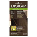 Biokap Nutricolor Delicato, hair dye, 5.34 chestnut honey, 140 ml