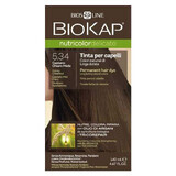 Biokap Nutricolor Delicato, hair dye, 5.34 chestnut honey, 140 ml