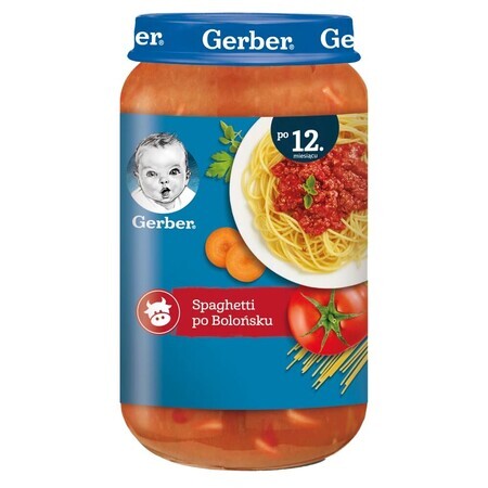 Gerber Junior Dinner, Spaghetti Bolognese, ab 12 Monaten, 250 g