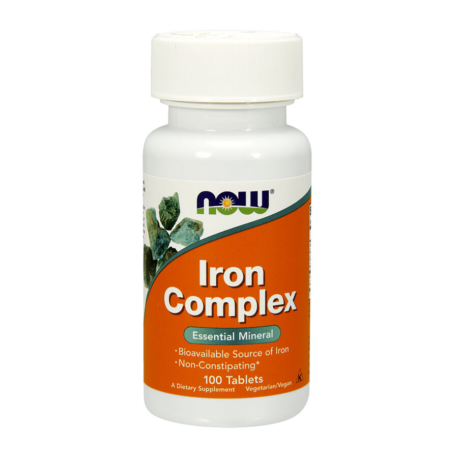 Now Foods Iron Complex, 100 tablets