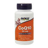 Now Foods CoQ10 30 mg, Coenzym Q10, 60 vegetarische Kapseln