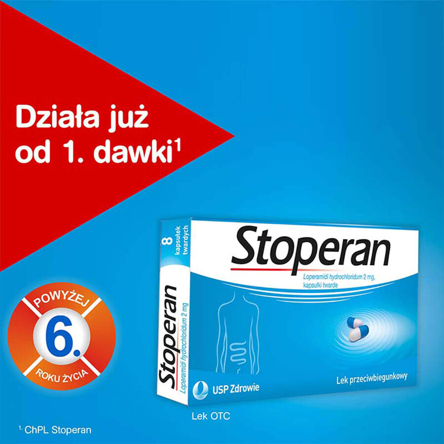 Stoperan 2 mg, 8 Kapseln