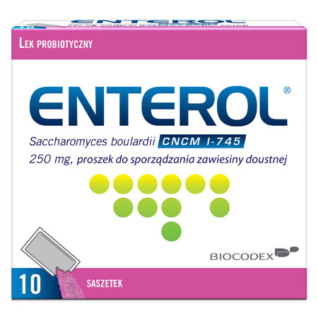 Enterol, 250 mg, 10 Portionsbeutel