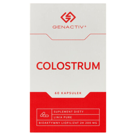 Genactiv Colostrum, 60 Kapseln