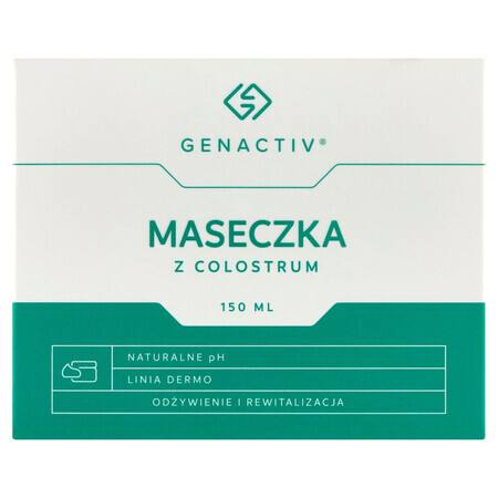 Genactiv, mască facială cu colostru, 150 ml