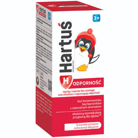 Hartuś Immunität, Sirup für Kinder ab 3 Jahren, 120 ml