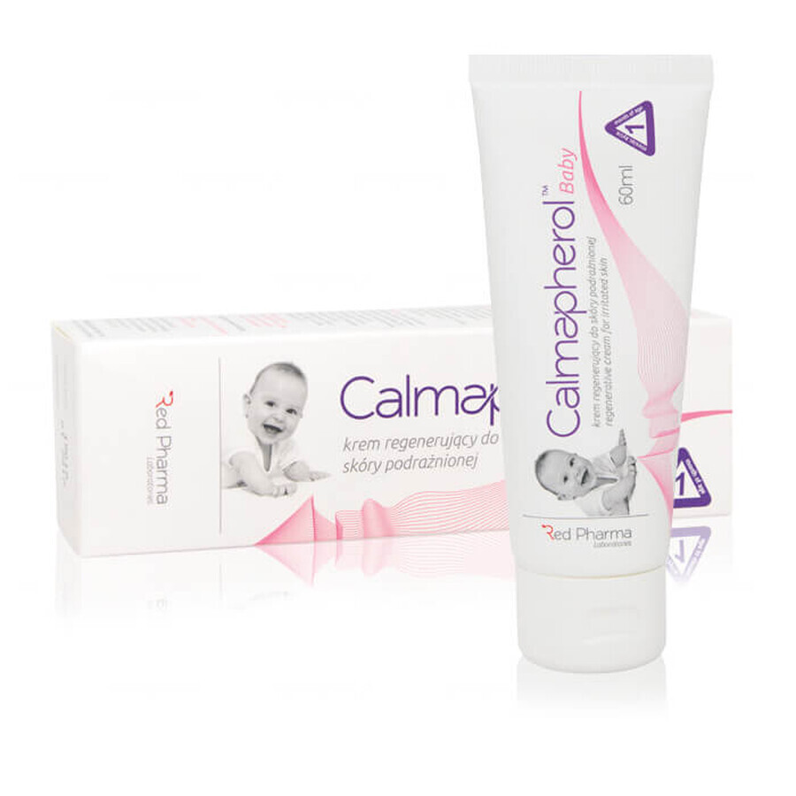 Calmapherol Baby, regenerating cream for irritated skin, from 1 month, 60 ml