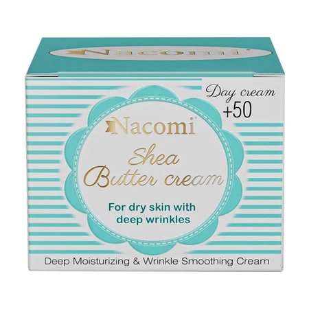Nacomi, Anti-Falten-Creme für das Gesicht +50, 50 ml