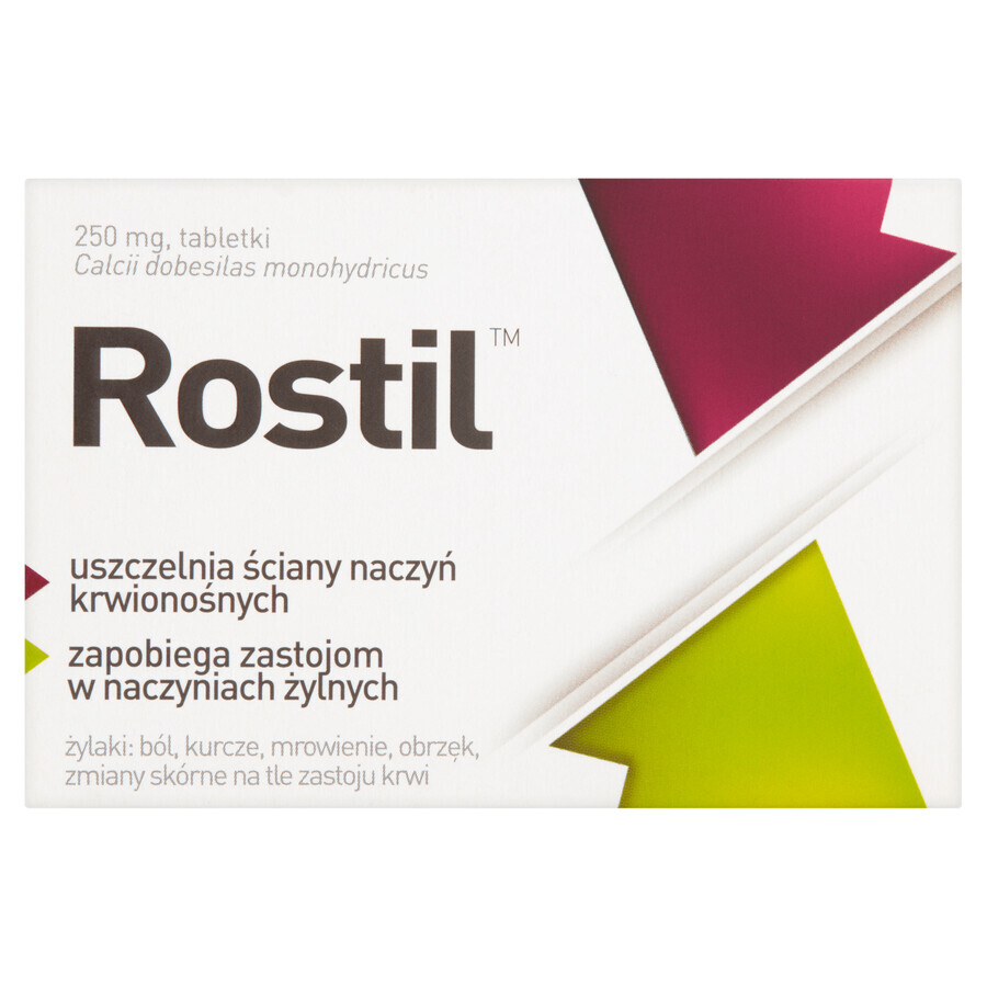 Rostil 250 mg, 30 comprimate