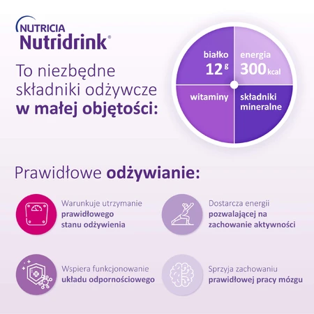 Nutridrink, Nährstoffpräparat, neutraler Geschmack, 4 x 125 ml