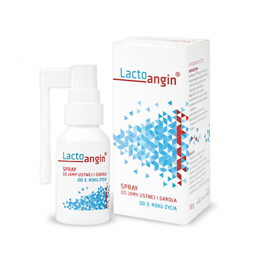 Lactoangin, spray for mouth and throat from 3 years, 30 g