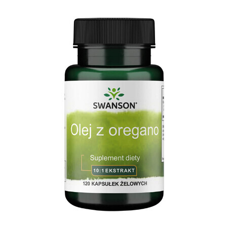 Swanson Oregano Öl, Oregano Extrakt, 120 Gelkapseln