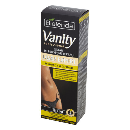 Bielenda Vanity Laser Expert, Kit für präzise Enthaarung, Bikini, 100 ml