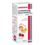 Magnefar B6 Junior Sirup, Himbeergeschmack, 120 ml, Biofarm