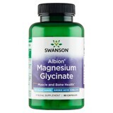 Swanson Albion Magnesium Chelat, 90 Kapseln