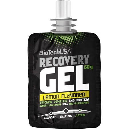 Gel de recuperare cu aroma de lamaie, 60 g, Biotech USA