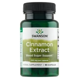Swanson Extract de scorțișoară, scorțișoară, 90 capsule