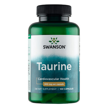 Swanson Taurine, 100 capsules