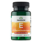 Swanson E, vitamin E 400 IU, 60 gel capsules