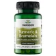 Swanson Kurkuma &amp; Bromelain, Kurkuma und Bromelain, 60 Kapseln