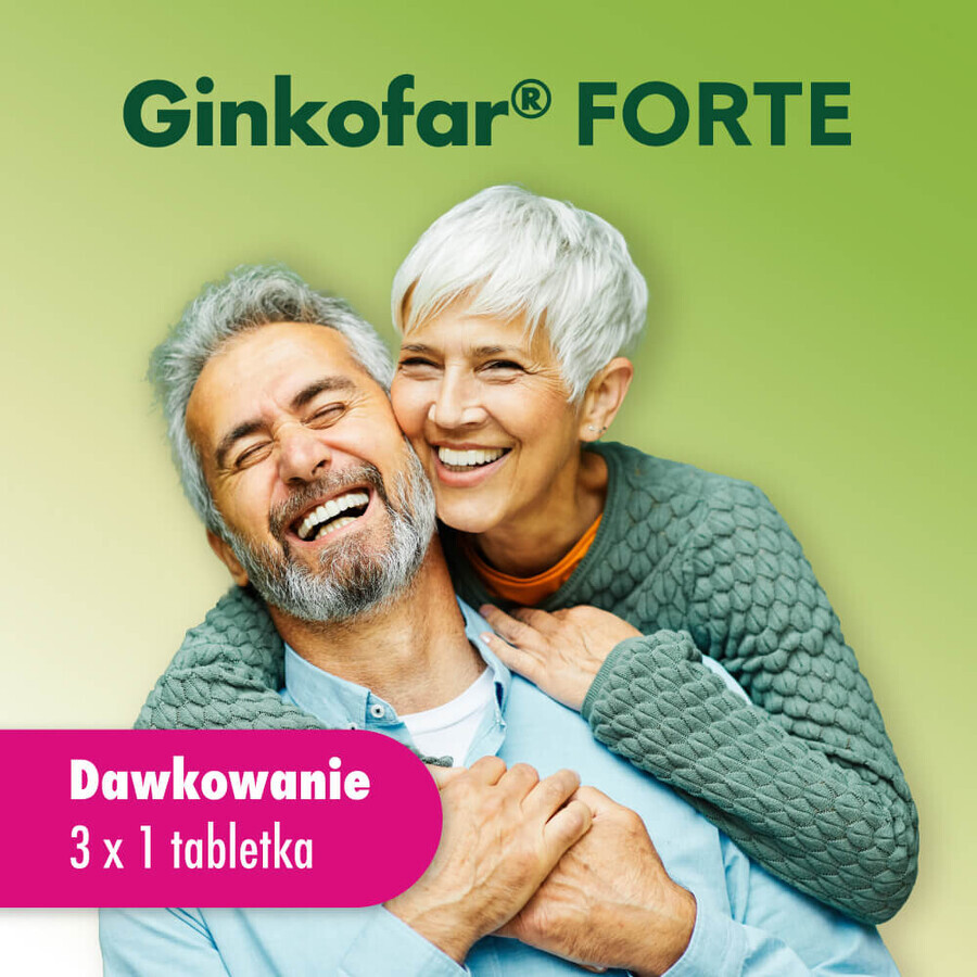 Ginkofar Forte 80 mg, 60 Filmtabletten