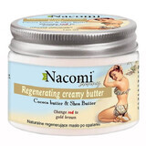 Nacomi Sunny, manteca corporal regeneradora para después del sol, para la noche, 150 ml