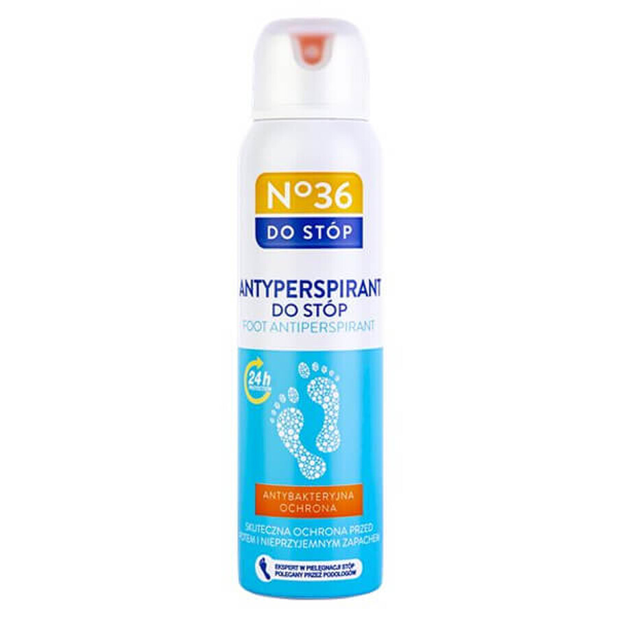 No36, Antitranspirant für Füße, antibakterieller Schutz, 50 ml