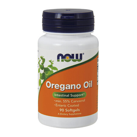 Now Foods, Olio di origano, 90 compresse