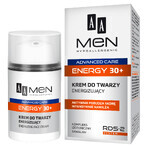 AA Men Energy, crema energizante 30+, 50 ml