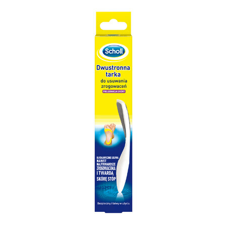 Scholl double-sided scale remover, 1 pc