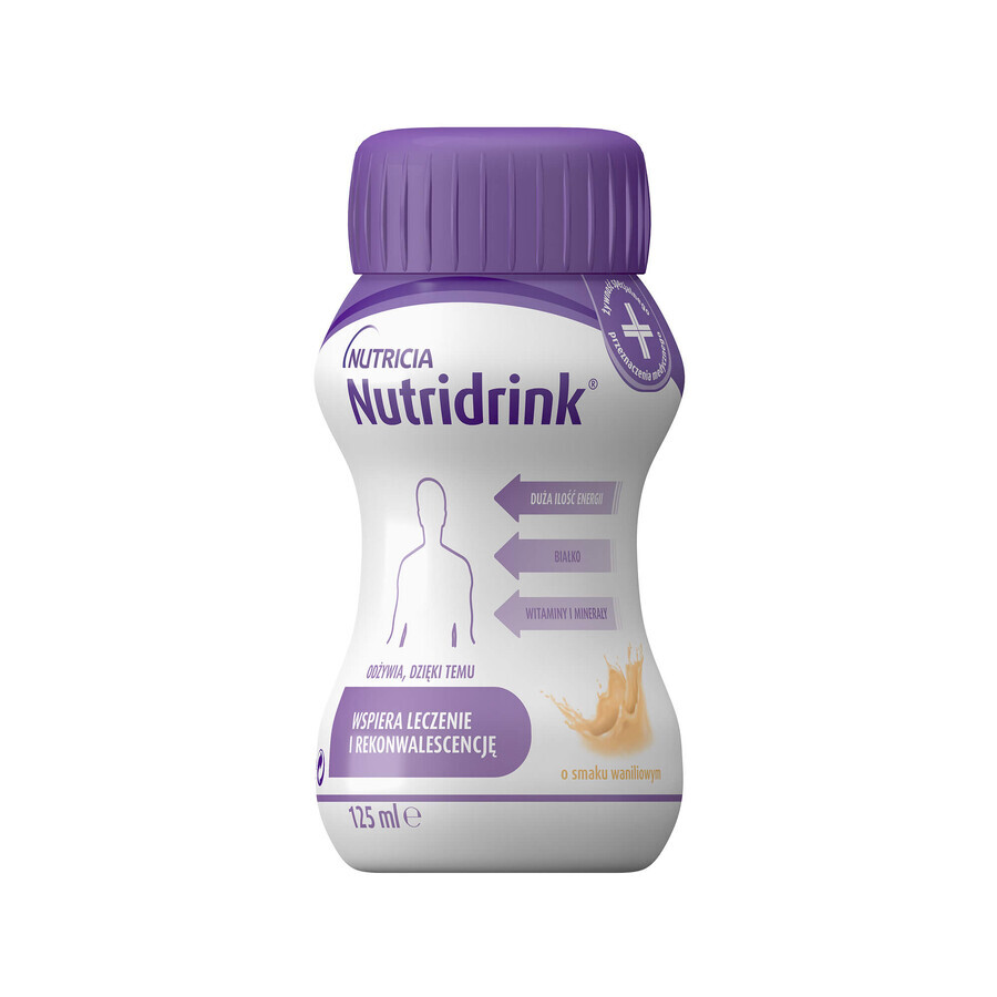 Nutridrink, Vanillegeschmack, 4 x 125 ml