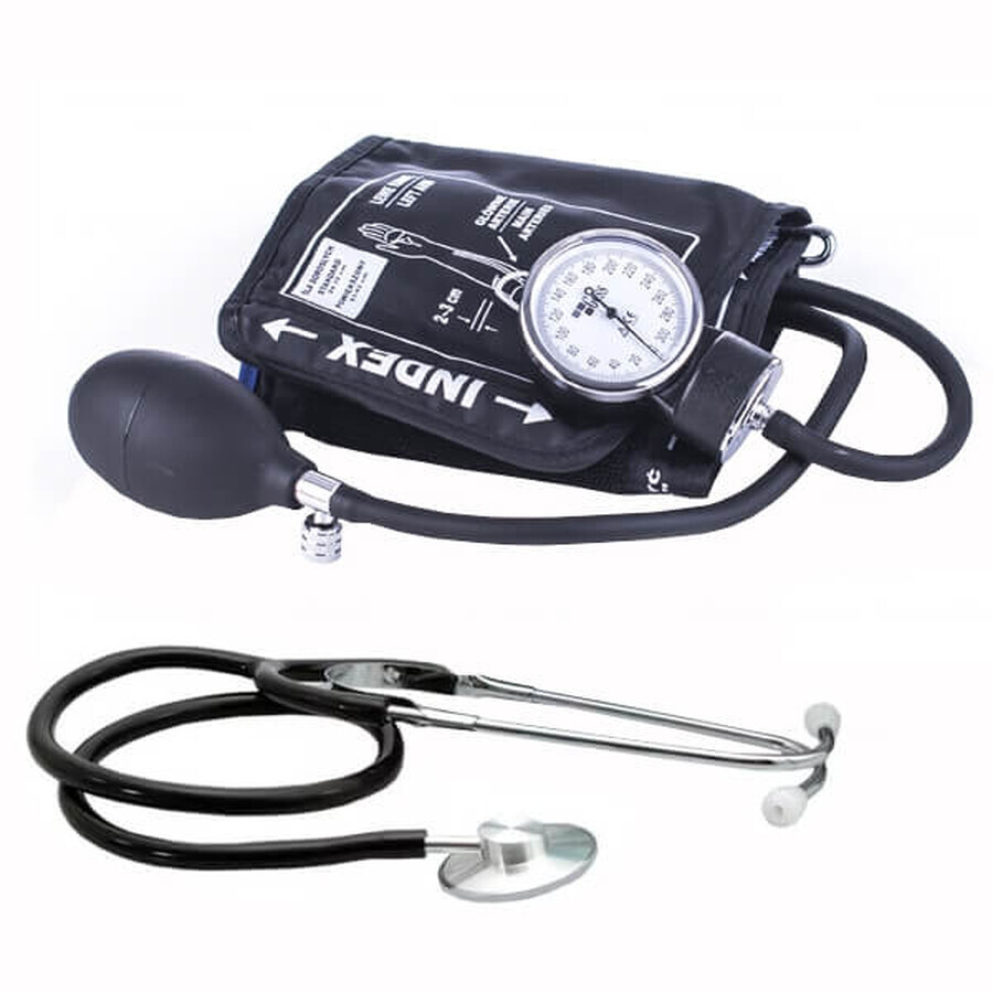 Gess Standard BK2001, tensiomètre à cadran pour le bras avec poire et stéthoscope