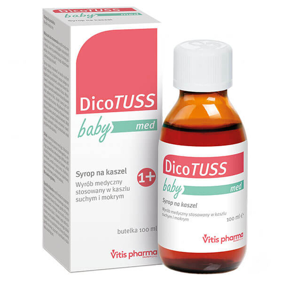 DicoTuss Baby Med, sirop contre la toux, 100 ml