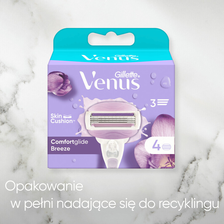 Gillette Venus Breeze, Austauschpatronen, 4 Stück